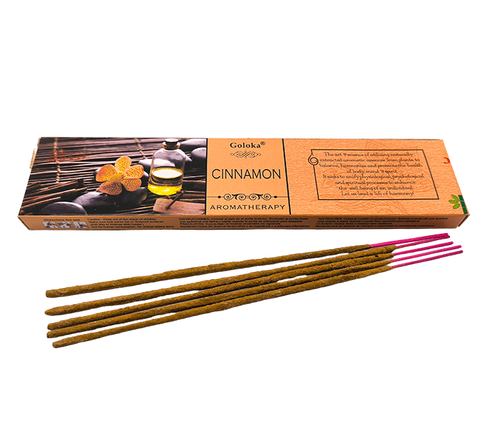 goloka cinnamon aromatherapy 15g disece palcke disave za dom kadila  kadilo dišeče palčke cimet