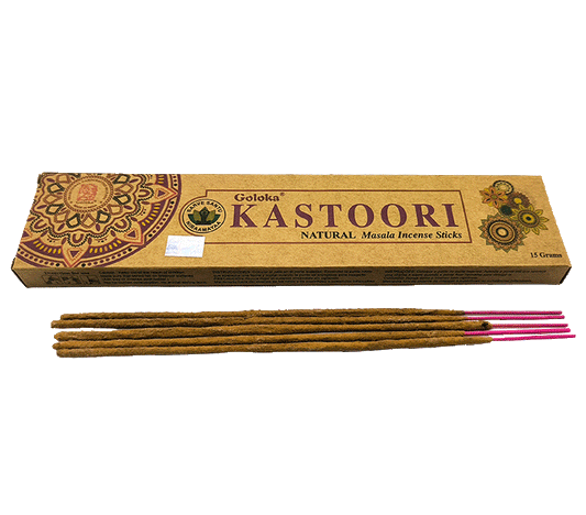 Dišeče palčke goloka eko KASTOORI masala incense disece palcke dišave kadila disave kadilo goloka KASTOORI