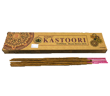 Naložite sliko v pregledovalnik galerije, Dišeče palčke goloka eko KASTOORI masala incense disece palcke dišave kadila disave kadilo goloka KASTOORI
