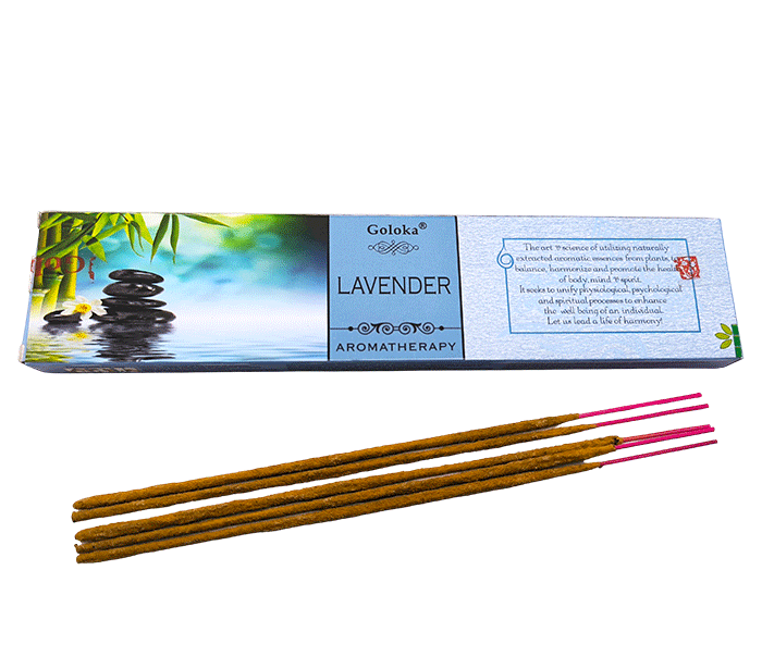 goloka lavender aromatherapy 15g disece palcke disave za dom kadila  kadilo dišeče palčke sivka