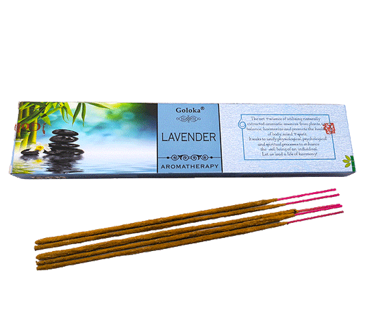 goloka lavender aromatherapy 15g disece palcke disave za dom kadila  kadilo dišeče palčke sivka