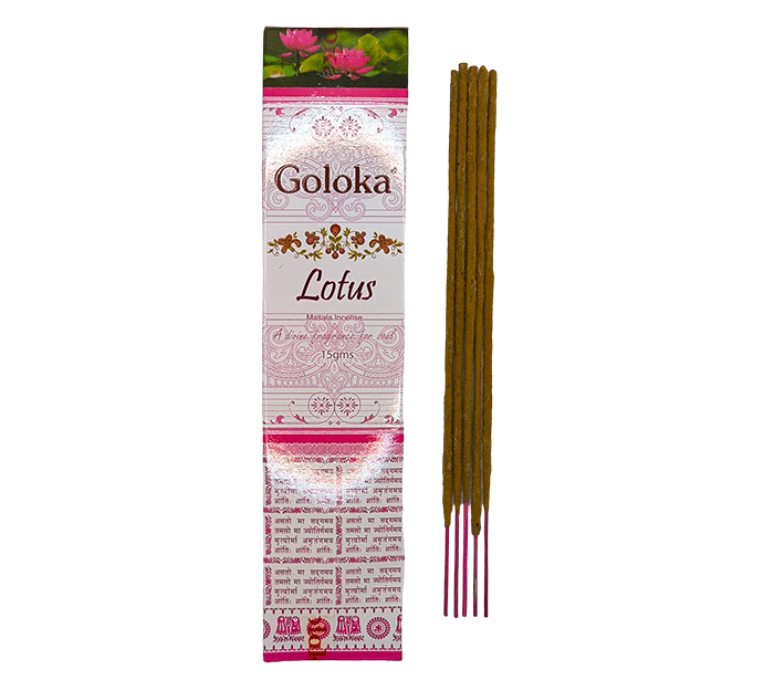 dišeče palčke goloka premium lotus masala incense disece palcke lotus  dišave disave kadio kadila lotus goloka za sproscanje