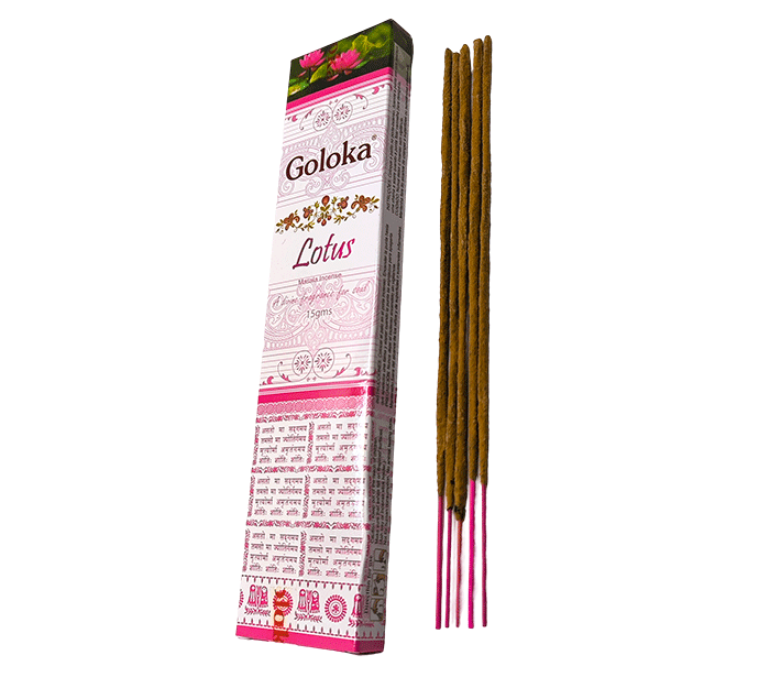 dišeče palčke goloka premium lotus masala incense disece palcke lotus  dišave disave kadio kadila lotus goloka za sproscanje