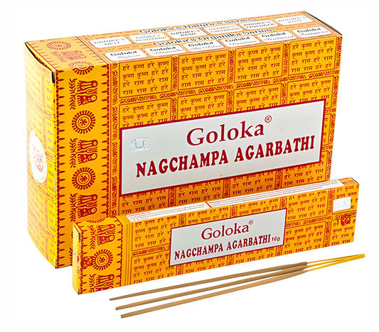 Disece palcke Goloka Nagchampa Agarbathi disava naravne disave za dom dvig energije