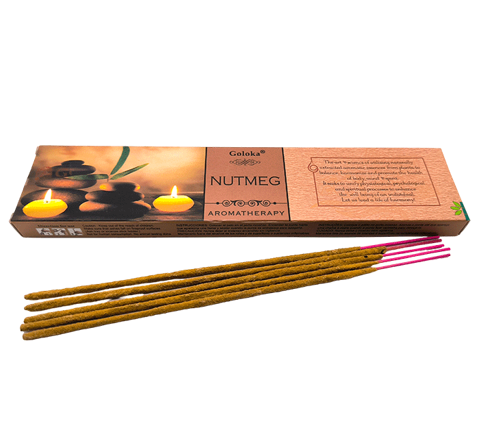 goloka nutmeg aromatherapy 15g disece palcke disave za dom kadila  kadilo dišeče palčke muskatni orescek muskatmuskat disave 