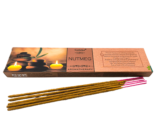 goloka nutmeg aromatherapy 15g disece palcke disave za dom kadila  kadilo dišeče palčke muskatni orescek muskatmuskat disave 