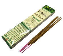 Naložite sliko v pregledovalnik galerije, dišeče palčke goloka premium patchouli masala incense disece palcke pačuli dišave disave kadio kadila pačuli goloka za sproscanje
