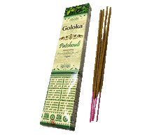 Naložite sliko v pregledovalnik galerije, dišeče palčke goloka premium patchouli masala incense disece palcke pačuli dišave disave kadio kadila pačuli goloka za sproscanje
