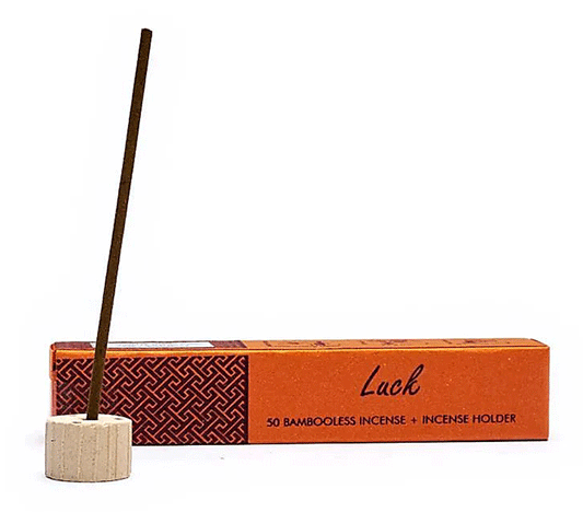 Herbal Luck naravne dišeče palčke s podstavkom (50 kosov), brez bambusa - citrus
