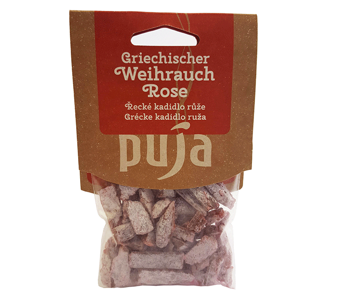 Kadilo grska vrtrnica smola greek rose kadilna smola Puja joga disave za dom sprostitev
