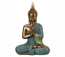 Naložite sliko v pregledovalnik galerije, buda kip buda kipec figura buda buddha  dekoracija za dom buda meditacija buda zascita meditacija anjali mudra blagostanje bogastvo buda sreča sreca buda
