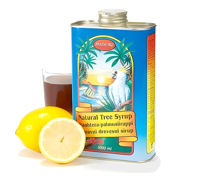 madal bal sirup naravni drevesni javorjev palmin sirup meera sirup limonina detox dieta roza 1000ml