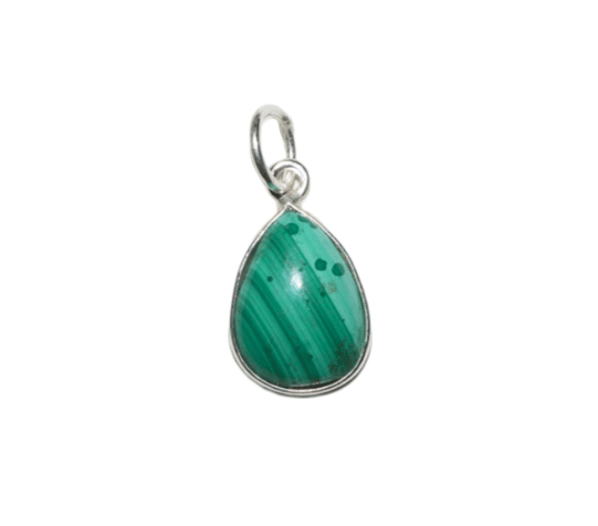 srebrni obesek 925 malahit nakit kristal srebro 925 malahit zenski nakit modni nakit kristali obesek kristali poldragi kamni talisman 