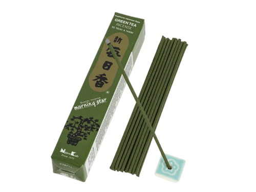 morning star green tea incense nippon kodo japonske dišeče palčke japonske disave japonske disece palcke morning star zeleni čaj kadila kadilo morning star