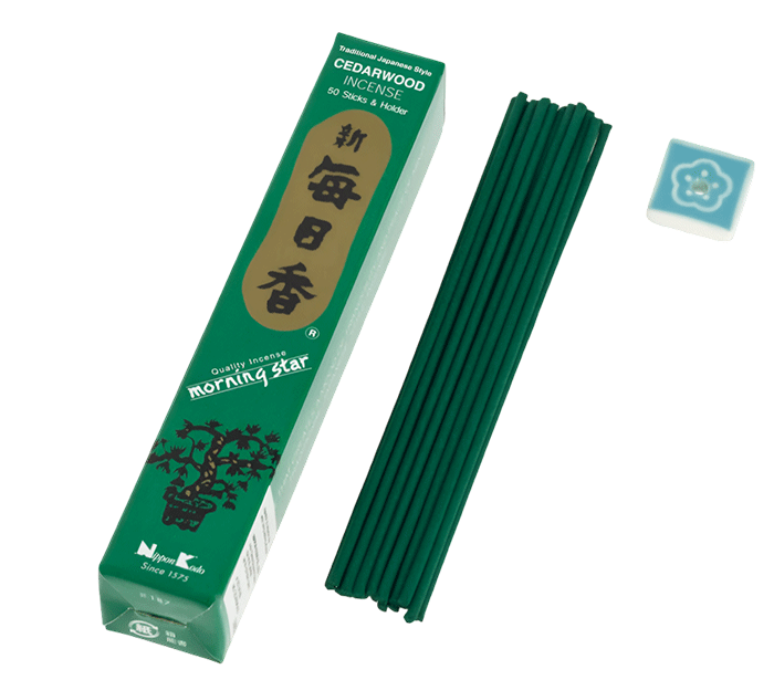 morning star cedarwood incense nippon kodo japonske dišeče palčke japonske disave japonske disece palcke morning star cedra kadila kadilo cedrovina morning star