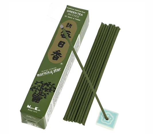 morning star green tea incense nippon kodo japonske dišeče palčke japonske disave japonske disece palcke morning star zeleni čaj kadila kadilo morning star