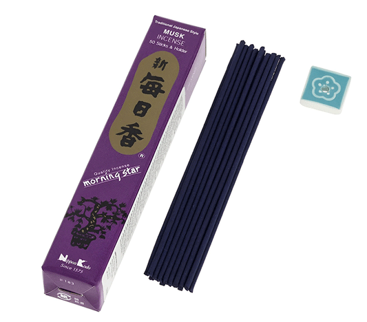 morning star musk incense nippon kodo japonske dišeče palčke japonske disave japonske disece palcke morning star mošus kadila kadilo morning star