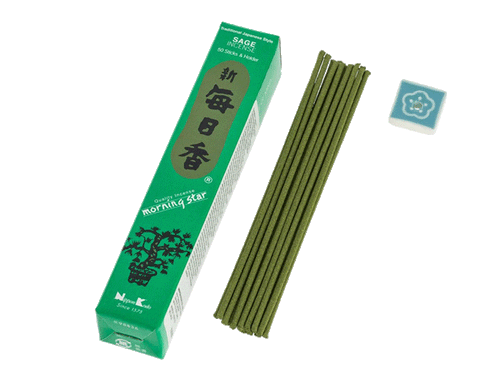 morning star sage incense nippon kodo japonske dišeče palčke japonske disave japonske disece palcke morning star žajbelj kadila kadilo morning star