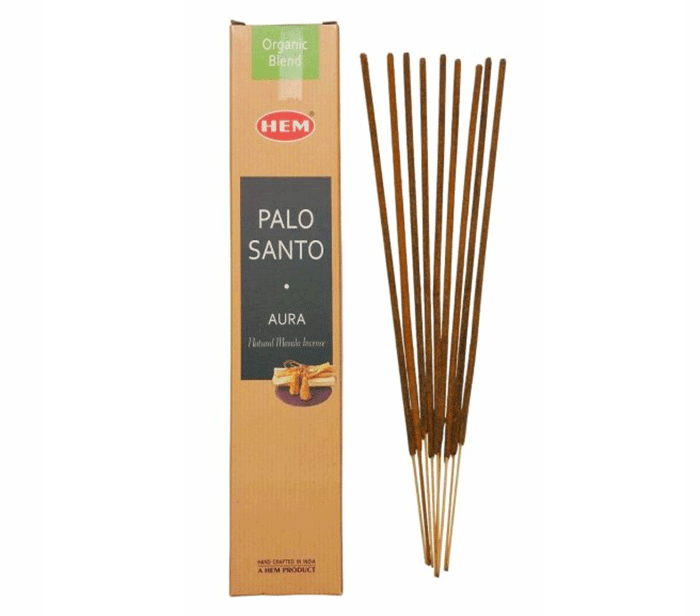 Dišeče palčke Organic Blend Series Palo Santo Aura Masala 15g disece palcke kadilo dišava za dom kadilo za dom disave dišave dišeče palčke za meditacijo naravne dišeče palčke  Dišeče palčke 