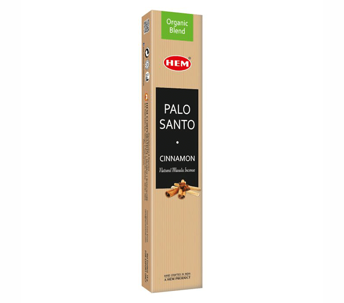   Dišeče palčke Organic Blend Series Palo Santo CINNAMON Cimet Masala 15g dišeče palčke disece palck kadilo dišava za dom kadilo za dom dišeče palčke za meditacijo naravne dišeče palčke  Dišeče palčke 