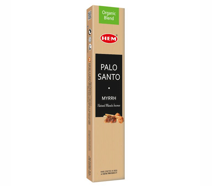 Dišeče palčke Organic Blend Series Palo Santo Myrrh Masala 15g kadilo dišava za dom kadilo za dom disave dišave dišeče palčke za meditacijo naravne dišeče palčke  Dišeče palčke 