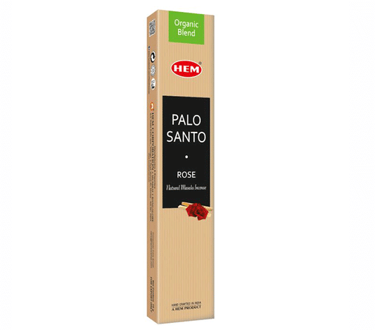 Dišeče palčke Organic Blend Series Palo Santo Rose Masala 15g vrtnica dišeče palčke disece palcke kadilo dišava za dom kadilo za dom disave dišave dišeče palčke za meditacijo naravne dišeče palčke  Dišeče palčke 