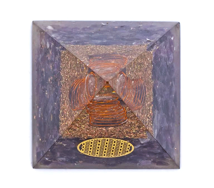 orgonit piramida ametist roza zivljenja kristali zaščita zascita elektromagnetno sevanje orgonit piramida kristali ametist spirala kristali  poldragi kamni piramide piramida moč moc  orgonit  piramida orgonit elektrosmog 