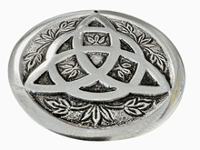 Naložite sliko v pregledovalnik galerije, podstavek za dišeče palčke stojalo za dišeče palčke stojalo za kadila podstavek za dišeče stožce iz kovine simbol  keltski vozel

