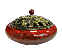 Naložite sliko v pregledovalnik galerije, podstavek za dišeče stožce stojalo za dišeče stožce stojalo za kadila podstavek za dišeče stožce iz keramike 
