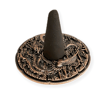 Naložite sliko v pregledovalnik galerije, podstavek za dišeče palčke stojalo za dišeče palčke stojalo za kadila podstavek za dišeče stožce iz kovine simbol zmaj simbol feniks stojalo za dišeče stožce
