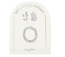 Naložite sliko v pregledovalnik galerije, prstan kristali prstan iz kristalov kristalni prstan nakit kristali  elastični prstan   elastičen prstan energetski nakit  angelit kamen angelit
