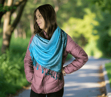 Naložite sliko v pregledovalnik galerije, sal sali šal šali pasmina pašmina ženski šali modni šali zenski sal bombaž viskoza šali lepota mehko jesenski šal zimski šal prehodni šal poletni šali turkiz modra
