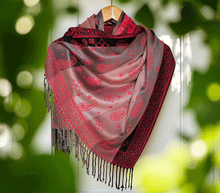 Naložite sliko v pregledovalnik galerije, sal sali šal šali pasmina pašmina ženski šali modni šali zenski sal bombaž viskoza šali lepota mehko jesenski šal zimski šal prehodni šal poletni šali  topel sal naravni materiali  rdeča
