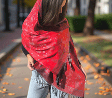 Naložite sliko v pregledovalnik galerije, sal sali šal šali pasmina pašmina ženski šali modni šali zenski sal bombaž viskoza šali lepota mehko jesenski šal zimski šal prehodni šal poletni šali  topel sal naravni materiali  rdeča
