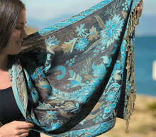 Naložite sliko v pregledovalnik galerije, sal sali šal šali pasmina pašmina ženski šali modni šali zenski sal bombaž viskoza šali lepota mehko jesenski šal zimski šal prehodni šal poletni šali  naravni materiali 
