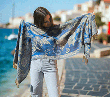 Naložite sliko v pregledovalnik galerije, sal sali šal šali pasmina pašmina ženski šali modni šali zenski sal bombaž viskoza šali lepota mehko jesenski šal zimski šal prehodni šal poletni šali  naravni materiali 
