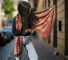 Naložite sliko v pregledovalnik galerije, sal sali šal šali pasmina pašmina ženski šali modni šali zenski sal bombaž viskoza šali lepota mehko jesenski šal zimski šal prehodni šal poletni šali  naravni materiali 
