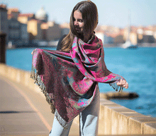 Naložite sliko v pregledovalnik galerije, sal sali šal šali pasmina pašmina ženski šali modni šali zenski sal bombaž viskoza šali lepota mehko jesenski šal zimski šal prehodni šal poletni šali  naravni materiali 
