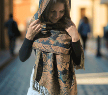 Naložite sliko v pregledovalnik galerije, sal sali šal šali pasmina pašmina ženski šali modni šali zenski sal bombaž viskoza šali lepota mehko jesenski šal zimski šal prehodni šal poletni šali  naravni materiali 
