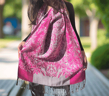 Naložite sliko v pregledovalnik galerije, sal sali šal šali pasmina pašmina ženski šali modni šali zenski sal bombaž viskoza šali lepota mehko jesenski šal zimski šal prehodni šal poletni šali  naravni materiali blescice bleščice svetlikajoč
