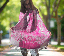 Naložite sliko v pregledovalnik galerije, sal sali šal šali pasmina pašmina ženski šali modni šali zenski sal bombaž viskoza šali lepota mehko jesenski šal zimski šal prehodni šal poletni šali  naravni materiali blescice bleščice svetlikajoč
