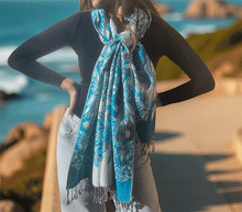 Naložite sliko v pregledovalnik galerije, sal sali šal šali pasmina pašmina ženski šali modni šali zenski sal bombaž viskoza šali lepota mehko jesenski šal zimski šal prehodni šal poletni šali  naravni materiali blescice bleščice svetlikajoč
