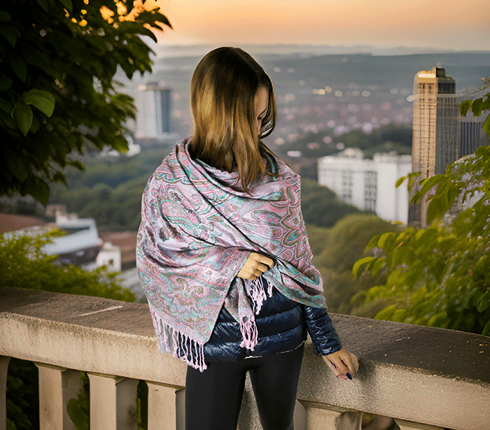 sal sali šal šali pasmina pašmina ženski šali modni šali zenski sal bombaž viskoza šali lepota mehko jesenski šal zimski šal prehodni šal poletni šali roza naravni materiali good vibes