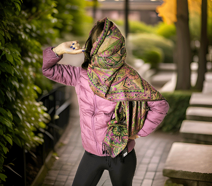sal sali šal crazy šali pasmina pašmina ženski šali modni šali zenski sal bombaž viskoza šali lepota mehko jesenski šal zimski šal prehodni šal poletni šali  črna zelena 
 vzorci naravni materiali good vibes