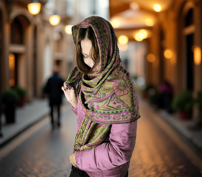 sal sali šal crazy šali pasmina pašmina ženski šali modni šali zenski sal bombaž viskoza šali lepota mehko jesenski šal zimski šal prehodni šal poletni šali  črna zelena 
 vzorci naravni materiali good vibes