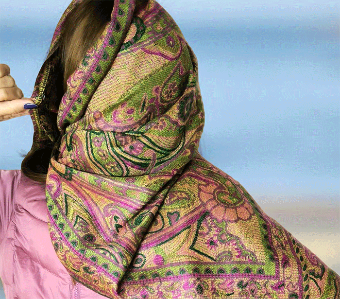 sal sali šal crazy šali pasmina pašmina ženski šali modni šali zenski sal bombaž viskoza šali lepota mehko jesenski šal zimski šal prehodni šal poletni šali  črna zelena 
 vzorci naravni materiali good vibes