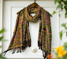 Naložite sliko v pregledovalnik galerije, sal sali šal crazy šali pasmina pašmina ženski šali modni šali zenski sal bombaž viskoza šali lepota mehko jesenski šal zimski šal prehodni šal poletni šali  črna zelena 
 vzorci naravni materiali good vibes
