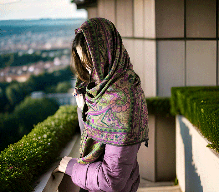 sal sali šal crazy šali pasmina pašmina ženski šali modni šali zenski sal bombaž viskoza šali lepota mehko jesenski šal zimski šal prehodni šal poletni šali  črna zelena 
 vzorci naravni materiali good vibes