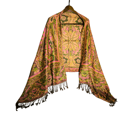 sal sali šal crazy šali pasmina pašmina ženski šali modni šali zenski sal bombaž viskoza šali lepota mehko jesenski šal zimski šal prehodni šal poletni šali  rjava zelena 
 vzorci naravni materiali good vibes