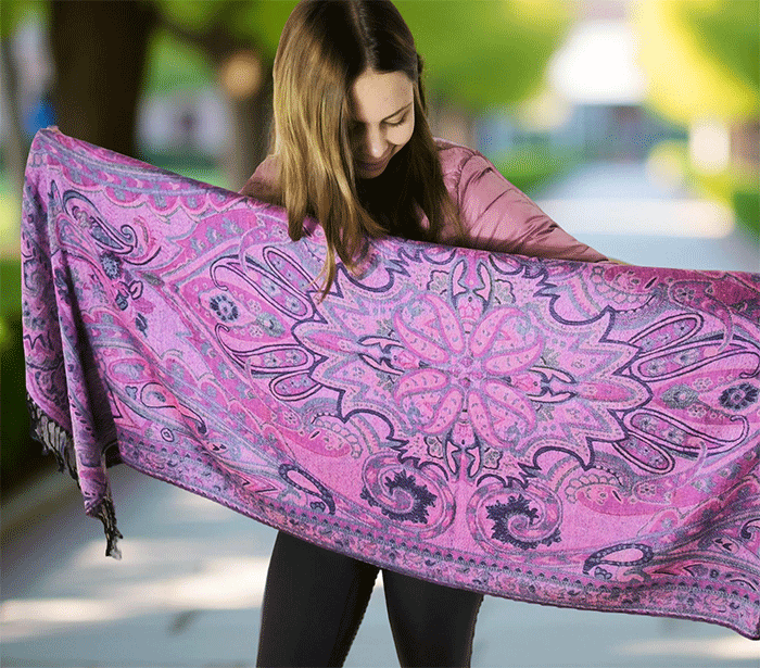 sal sali šal crazy šali pasmina pašmina ženski šali modni šali zenski sal bombaž viskoza šali lepota mehko jesenski šal zimski šal prehodni šal poletni šali  črna roza 
 vzorci naravni materiali good vibes